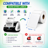 30256 Shipping Labels Compatible with Dymo  – 2-5/16" x 4" |  Crisp Print | Strong Adhesive | Jam-Free" | 300 Labels Per Roll