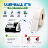 30330 Return Address Labels Compatible with Dymo LabelWriter – 3/4" x 2" | Crisp Print | Strong Adhesive | Jam-Free| 500 Labels Per Roll
