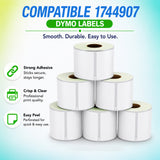 1744907 Shipping Labels Compatible with Dymo LabelWriter – 4" x 6" | Crisp Print | Strong Adhesive | Jam-Free | 220 Labels Per Roll