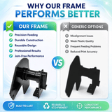 Brother DK 1201-Plastic Frame ONLY - Plastic Frame | Reusable | Jam-Free