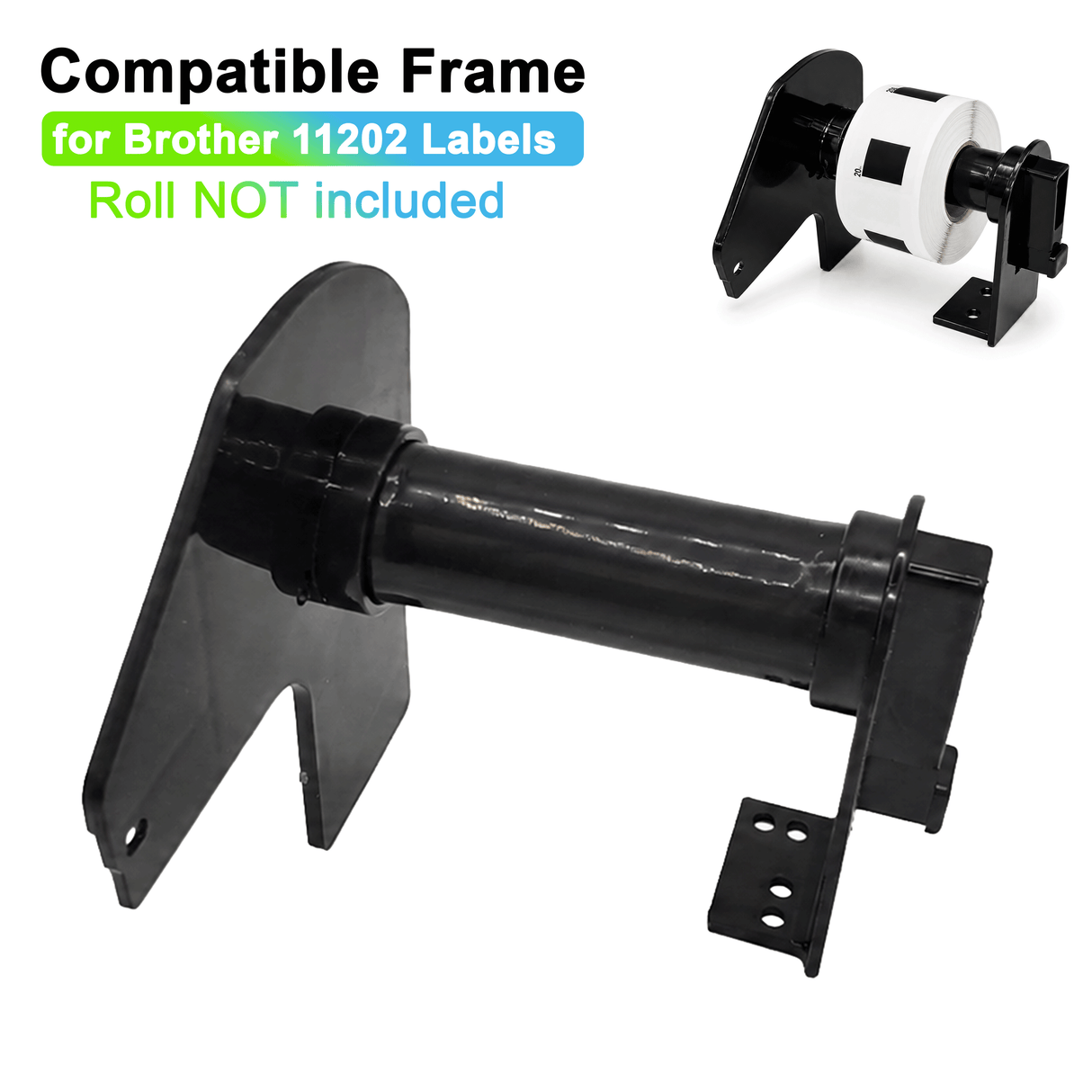 Brother DK 1202 - Plastic Frame ONLY - Plastic Frame | Reusable | Jam-Free