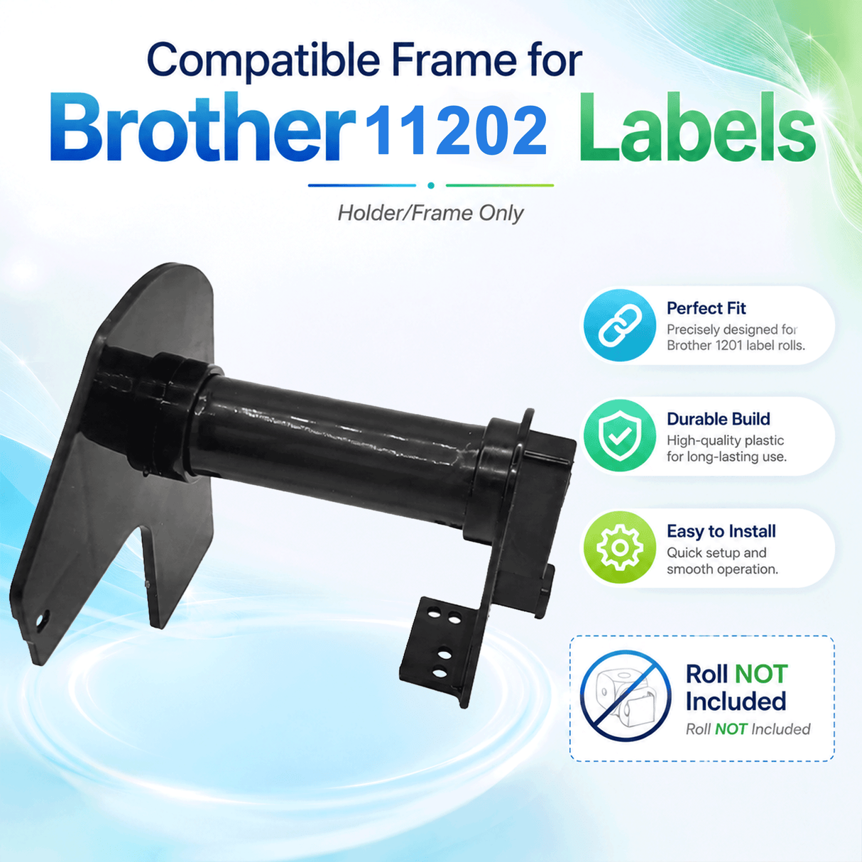 Brother DK 1202 - Plastic Frame ONLY - Plastic Frame | Reusable | Jam-Free