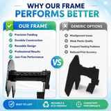 Brother DK 1209-Plastic Frame ONLY - Plastic Frame | Reusable | Jam-Free